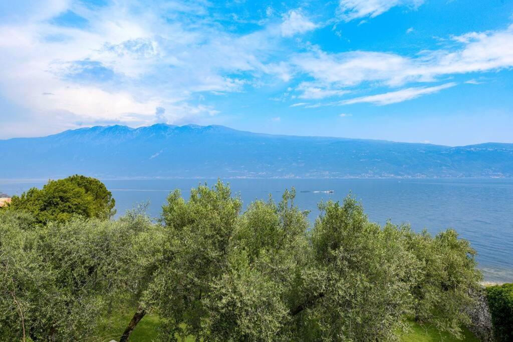 Oleandro Apartment Directly On The Lake ガルニャーノ エクステリア 写真